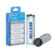 Beston AA USB-C Rechargeable Battery 2200mWh