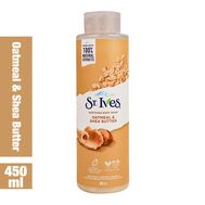 St. Ives Oatmeal and Shea Butter Soothing Liquid Body Wash 450ml