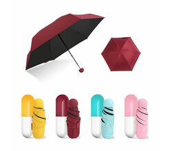 buy mini folding portable capsule umbrella in Bangladesh