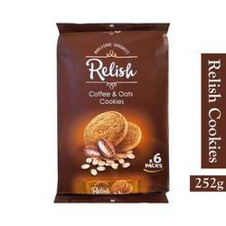Relish Coffee & Oats Cookies 252g
