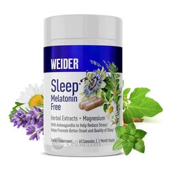 Weider Sleep Melatonin Free 60 Capsules