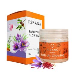 Ribana Saffron Glowing Face Pack