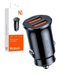 Mcdodo 12W Dual USB Output 2 Port Car Charger