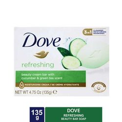 Dove Refreshing Cucumber & Green Tea Beauty Cream Bar 135g