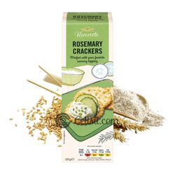 Rivercote Rosemary Sea Salt Crackers 185g