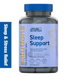 Applied Nutrition Sleep Support for Sleep & Stress Relief 60 Capsules