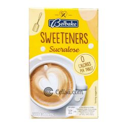 Belbake Sucralose Sweeteners 300 Tablets