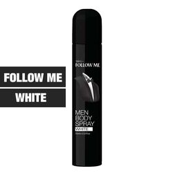 Follow Me Body Spray White for Men 75ml