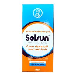 Selsun Clear Dandruff & Anti-Itch Selenium Sulfide Anti-Dandruff Shampoo 100ml