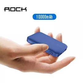 Rock 10000mAh Mini Power Bank Dual USB Battery Charger