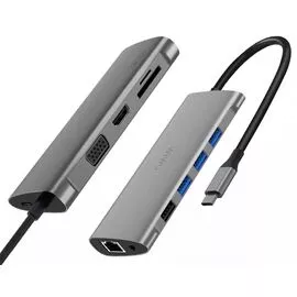 WiWU Alpha 11 in 1 USB Type C Hub Charging Dock HDMI Adapter