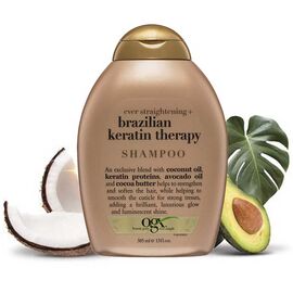 OGX Ever Brazilian Keratin Smooth Shampoo 385ml