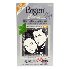 Bigen Speedy Hair Color Conditioner 881 Natural Black