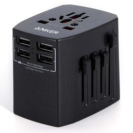 Anker Universal Travel Adapter with 4 USB Ports