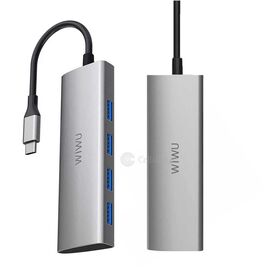 WiWU Alpha 440 C Hub 4 Ports USB Data Adapter