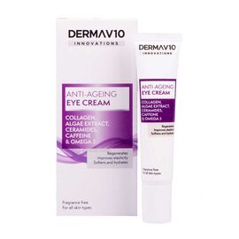 Derma V10 Innovations Anti Ageing Eye Cream 15ml