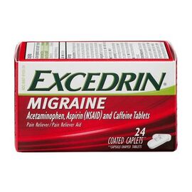 Excedrin Migraine Pain Relief 24 Caplets