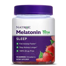 Natrol Melatonin Gummies Sleep Support Strawberry 10mg