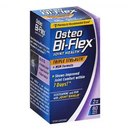Osteo Bi Flex Triple Strength Glucosamine Chondroitin 80 Tablets