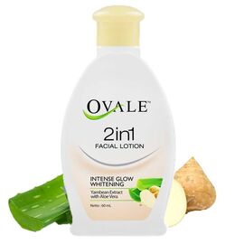 Ovale 2 in 1 Facial Lotion Intense Glow Whitening 200ml