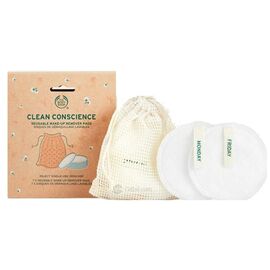 The Body Shop Clean Conscience Reusable Make Up Remover Pads