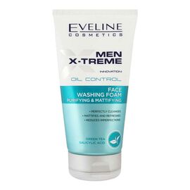 Eveline Men X-Treme Oil Control Purifying & Mattifying Face Washing Foam 150ml