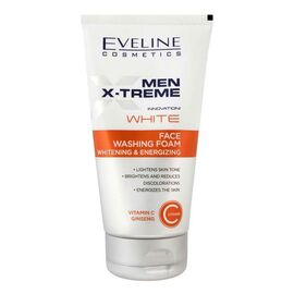 Eveline Men X-Treme White Whitening & Energizing Face Washing Foam 150ml