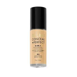 Milani Conceal + Perfect 2-In-1 Foundation + Concealer 03 Light Beige 30ml