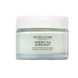 Revolution Skincare Green Tea & Walnut Exfoliating Face Mask 50ml