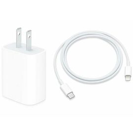 Apple iPhone 13 Pro 20W USB-C Power Adapter USB-C to Lightning Cable