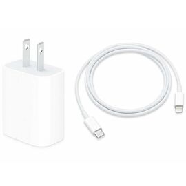 Apple iPhone 13 Pro 20W USB-C Power Adapter USB-C to Lightning Cable