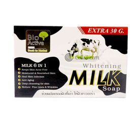 Bio Active Whitening Milk Soap 100g