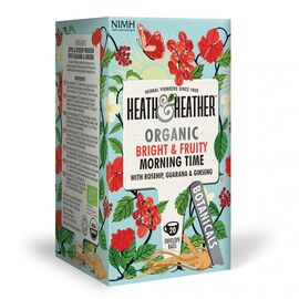 Heath & Heather Organic Bright & Fruity Morning Time 20 bags