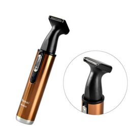 Kemei KM-6629 2 in 1 Rechargeable Nose Beard Hair Trimmer