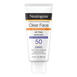 Neutrogena Clear Face Oil-Free SPF 50 Sunscreen 88ml