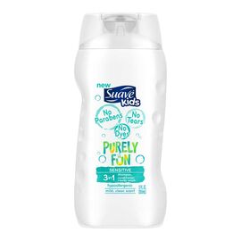 Suave Kids 3 In 1 Purely Fun Sensitive Shampoo 355ml