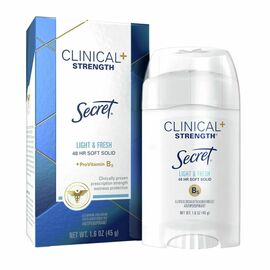 Secret Clinical Light & Fresh Solid Antiperspirant and Deodorant 45g