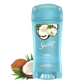 Secret Coconut Clear Gel Antiperspirant and Deodorant 76ml