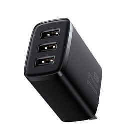 Baseus 3 USB Compact Charger 17W