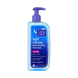 Clean & Clear Night Relaxing Deep Cleansing Face Wash 240ml