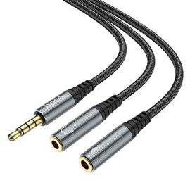 Hoco UPA21 2 in 1 Male to Female Headset Audio Adapter Cable