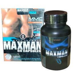 Maxman MMC II Male Food Supplement Enhancement 60 Capsules