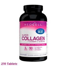 NeoCell Super Collagen + Vitamin C & Biotin 270 Tablets