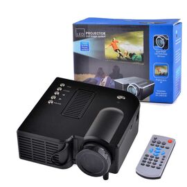 Mini LED Portable LCD Image System TV Projector 1080P