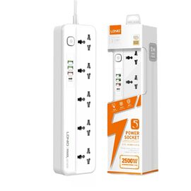LDNIO SC5415 5 AC Outlets Universal Power Strip