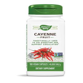 Nature's Way Cayenne Fruit 180 Vegan Capsules
