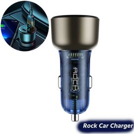 Rock H16 Dual Port A+C Fast Car Charger 72W