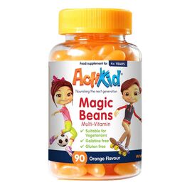 ActiKid Vegan Multivitamins Tropical Twist Flavour 60 Beans