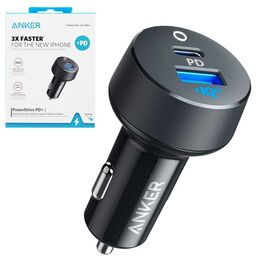Anker PowerDrive PD+2 Dual Port High Speed 35W Car Charger