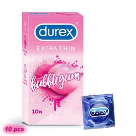 Durex Extra Thin Bubblegum Condoms 10pcs